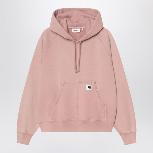 Carhartt WIP Hooded Hudson Sweatshirt in Daphne colour