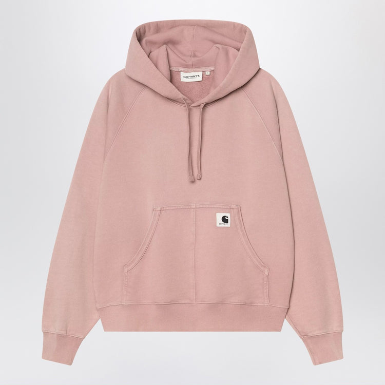 Carhartt WIP Hooded Hudson Sweatshirt in Daphne colour