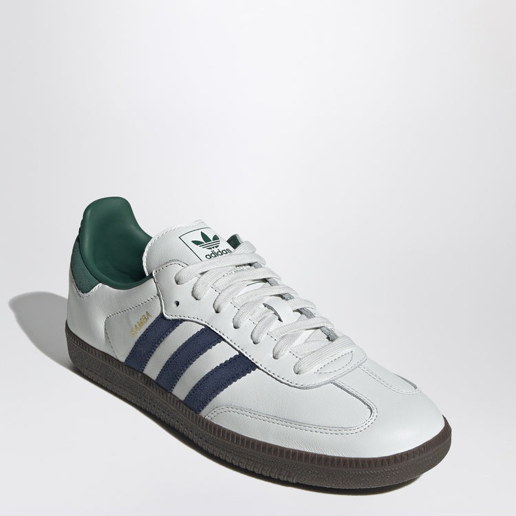 adidas Originals Samba OG white/green/blue sneaker