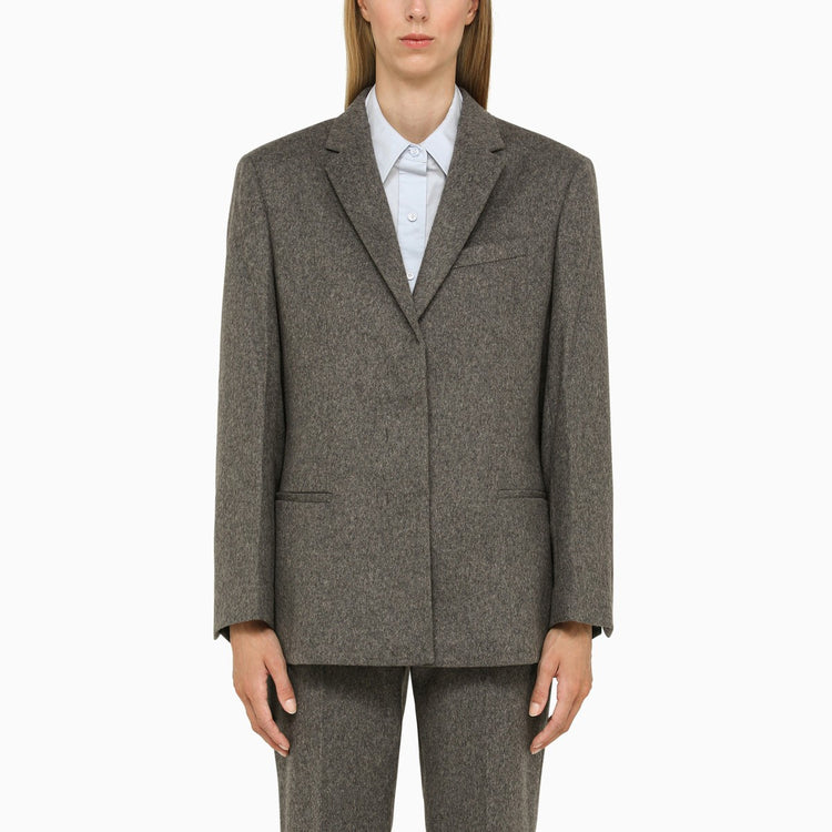Calvin Klein Grey wool tailored jacket