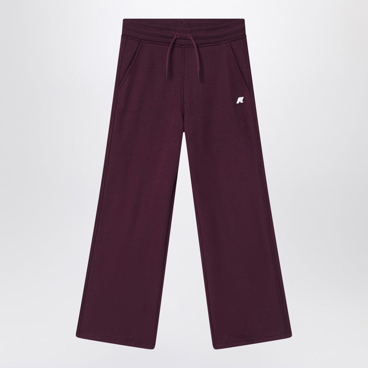 K-Way Gin purple sports trousers