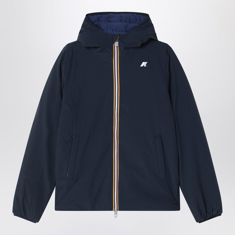 K-Way Reversible Jack jacket in blue/cobalt blue