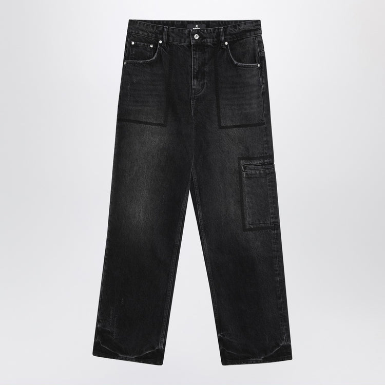 Represent Washed black jeans