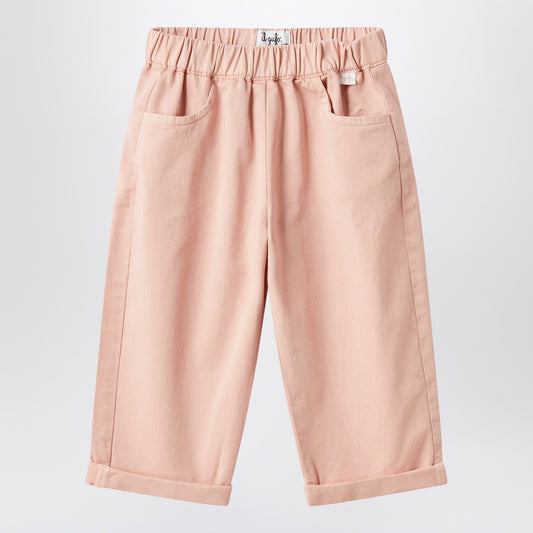 Il Gufo Pink cotton pants