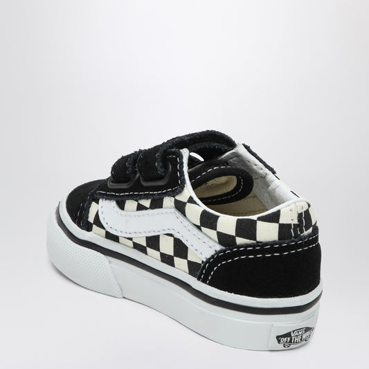 VANS Old Skool sneakers white/black with Check pattern