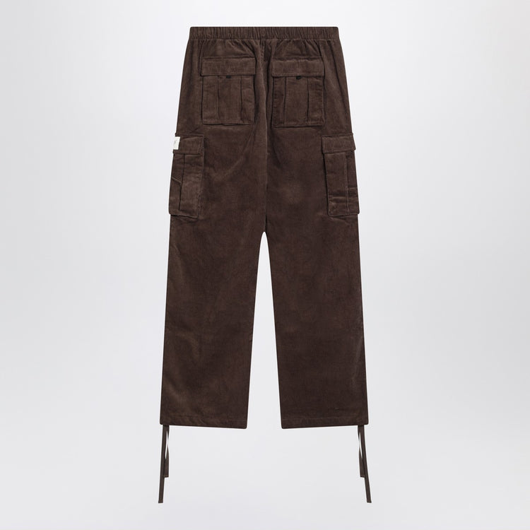 Brain Dead Brown corduroy cargo trousers