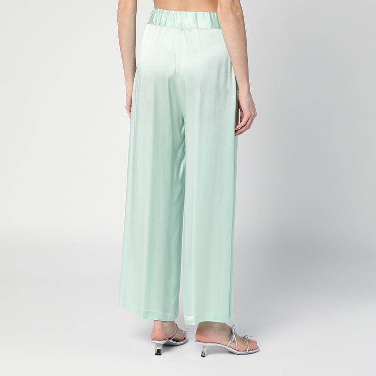 Semicouture Johnny trousers in aqua green
